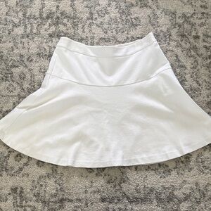 Banana Republic white Circle Skater Skirt